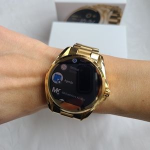 RARE**Michael Kors First Generation Unisex Classic Gold Smart Watch